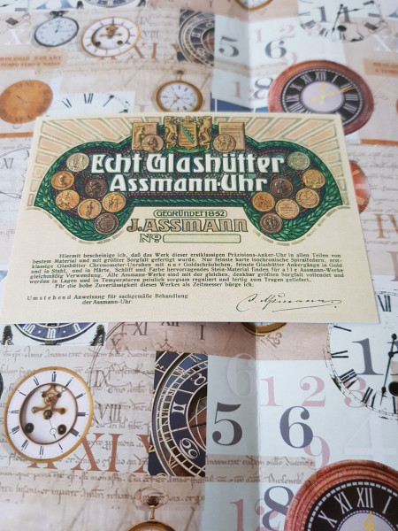 J.Assmann Garantiekarte Replikat