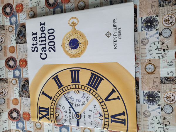 seltenes Patek Philippe Buch Star Caliber 2000 in deutscher Originalausgabe